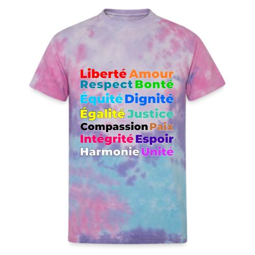 Words of Light - Unisex Tie Dye T-Shirt