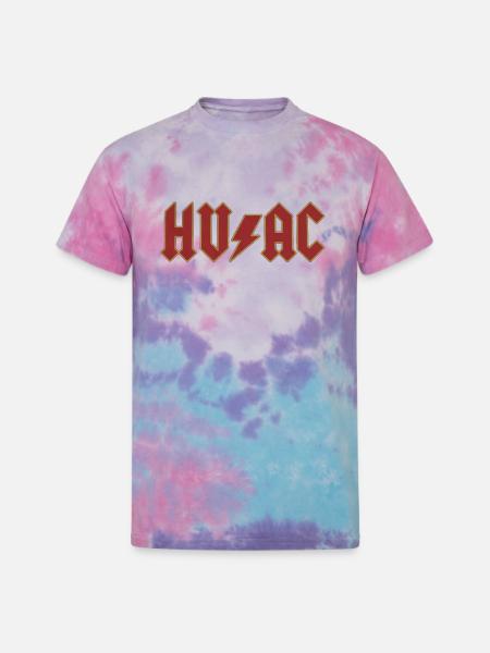 HVAC - Unisex Tie Dye T-Shirt - cotton candy