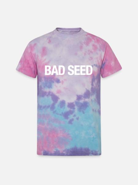 bad seed - Unisex Tie Dye T-Shirt - cotton candy