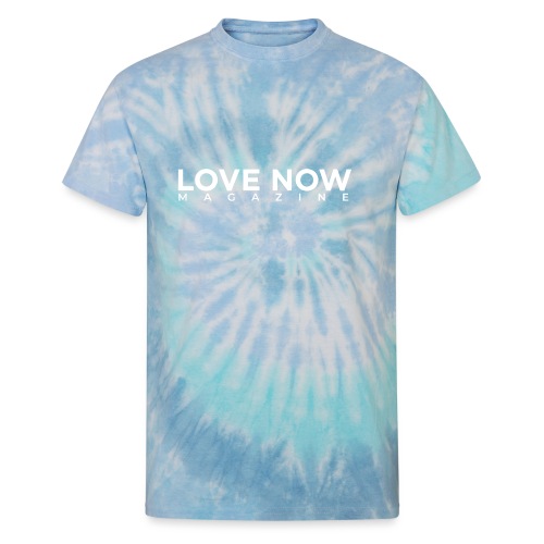Love Now Magazine Shirt - Unisex Tie Dye T-Shirt