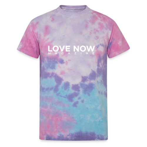 Love Now Magazine Shirt - Unisex Tie Dye T-Shirt