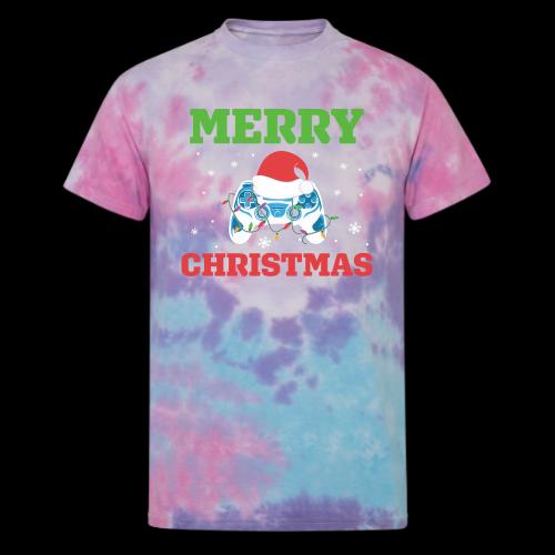Merry Gaming Christmas - Unisex Tie Dye T-Shirt