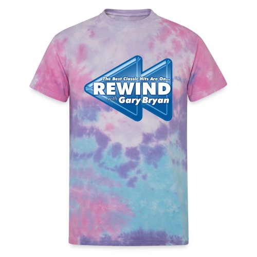 Rewind with Gary Bryan - Unisex Tie Dye T-Shirt