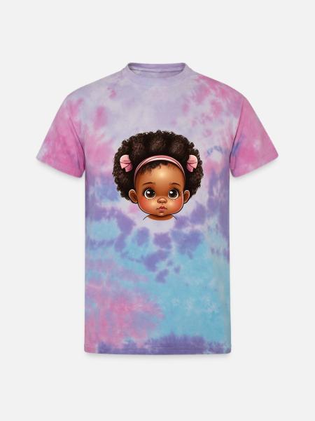 Precious Little One - Unisex Tie Dye T-Shirt - cotton candy