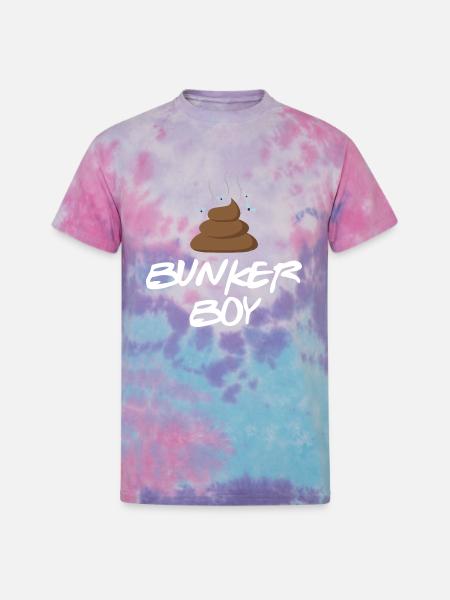 Bunker Boy - Unisex Tie Dye T-Shirt - cotton candy