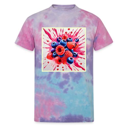 Summer Berry Sensation - Unisex Tie Dye T-Shirt