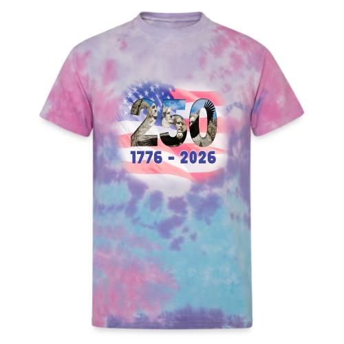 1776 - 2026 | 250 Years USA - Unisex Tie Dye T-Shirt