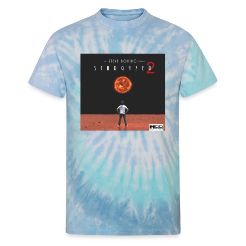 Stargazer 2 album cover - Unisex Tie Dye T-Shirt