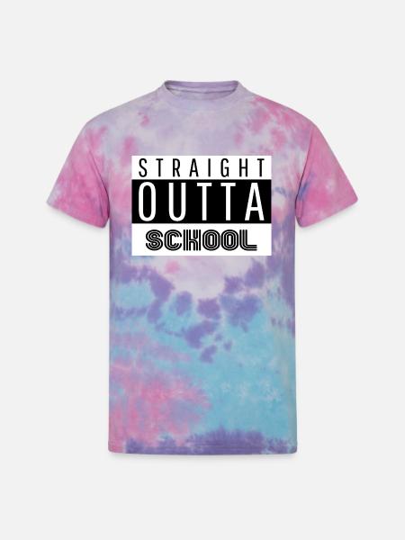 SOS funny - Unisex Tie Dye T-Shirt - cotton candy