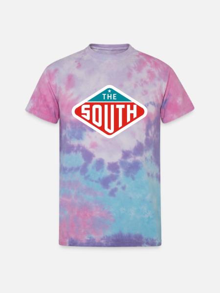 The South - Unisex Tie Dye T-Shirt - cotton candy