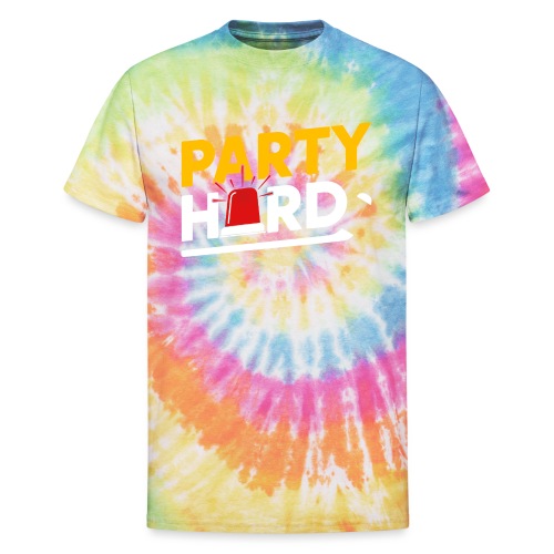 Party Hard - Unisex Tie Dye T-Shirt