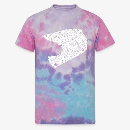 Floral Helmet - Unisex Tie Dye T-Shirt