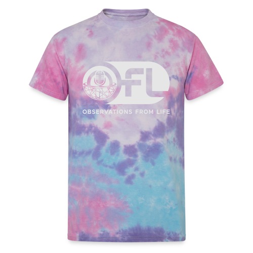 Observations from Life Logo - Unisex Tie Dye T-Shirt