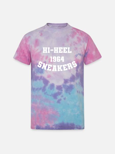 Hi Heel Sneakers - Unisex Tie Dye T-Shirt - cotton candy