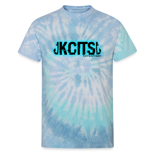 Kcits.stream Basic Logo - Unisex Tie Dye T-Shirt