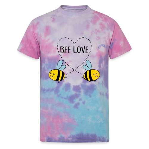Bee Love - Unisex Tie Dye T-Shirt