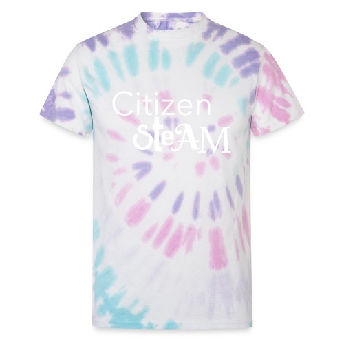 Citizen Steam - White - Unisex Tie Dye T-Shirt