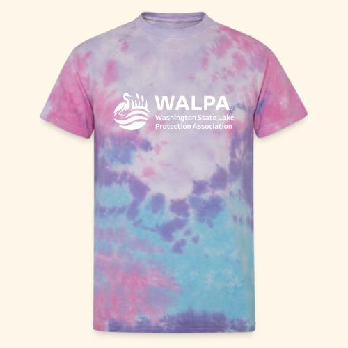 WALPA White logo - Unisex Tie Dye T-Shirt