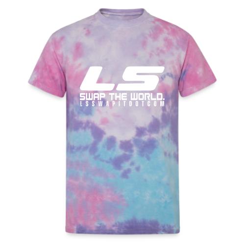 LS SWAP THE WORLD DOT COM - Unisex Tie Dye T-Shirt