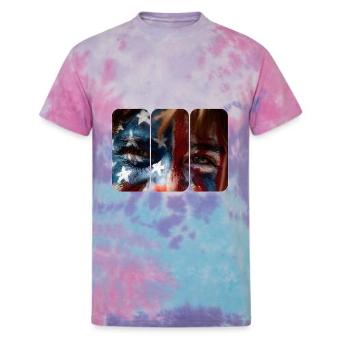 USA: Stars in Their Eyes - Unisex Tie Dye T-Shirt
