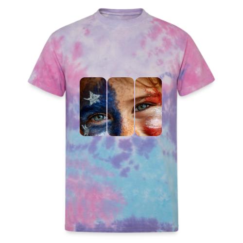 USA: Patriot Gaze - Unisex Tie Dye T-Shirt