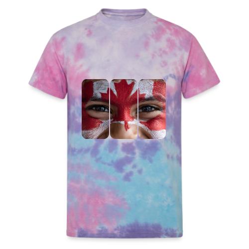 Proudly Canadian - Unisex Tie Dye T-Shirt