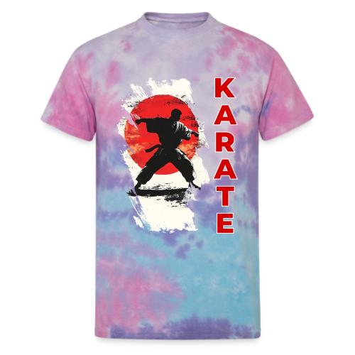 Karate: the spirit of discipline - Unisex Tie Dye T-Shirt