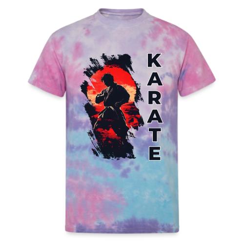Karate: the art of self-mastery - Unisex Tie Dye T-Shirt