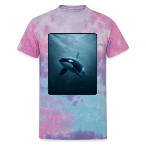 Orca Ocean Wildlife Design - Unisex Tie Dye T-Shirt