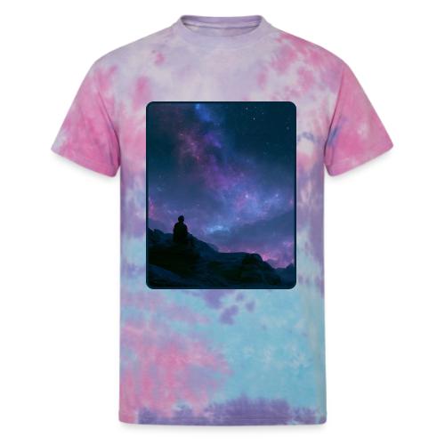 Stargazer Nebula Night Sky Art - Unisex Tie Dye T-Shirt