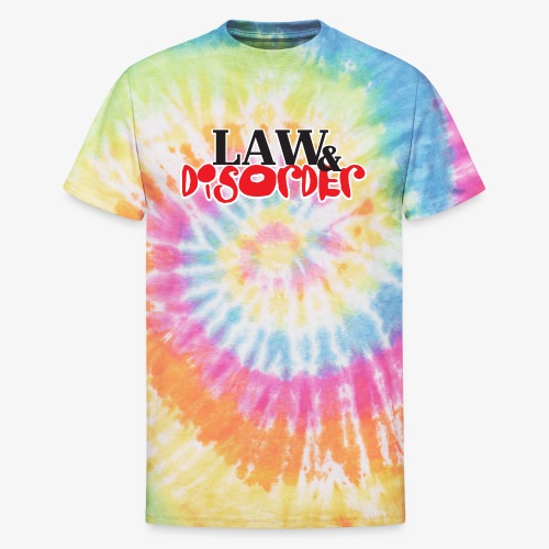 Law DISORDER Logo - Unisex Tie Dye T-Shirt