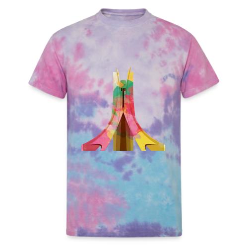 Maqam Echahid: Martyr's Memorial - Unisex Tie Dye T-Shirt