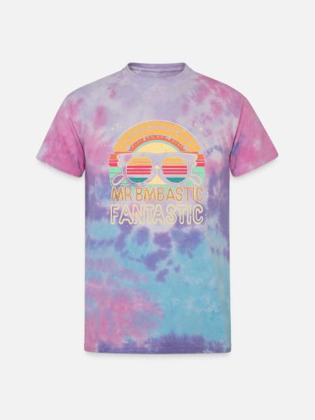 Mr.bombastic fantastic - Unisex Tie Dye T-Shirt - cotton candy