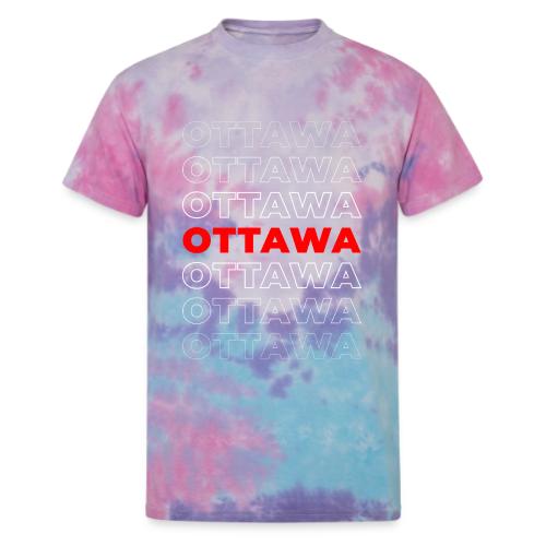 Ottawa Centered - Unisex Tie Dye T-Shirt