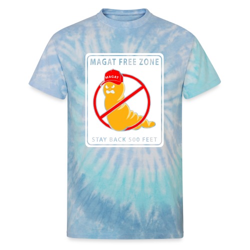 Magat Free Zone - Unisex Tie Dye T-Shirt