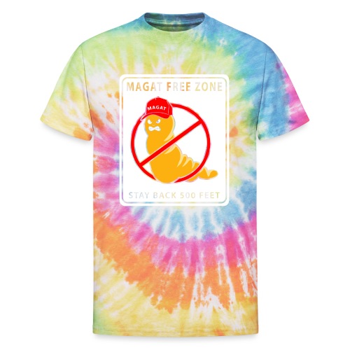 Magat Free Zone - Unisex Tie Dye T-Shirt