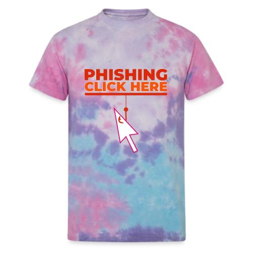 Phishing: Hooked by Deception - Unisex Tie Dye T-Shirt