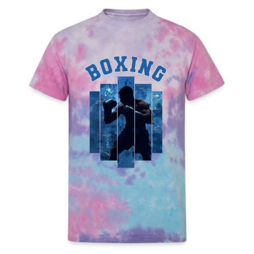 Boxing Never Stops - Unisex Tie Dye T-Shirt