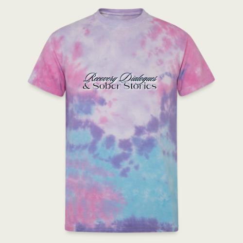 Recovery Dialogues and Sober Stories Official Logo - Unisex Tie Dye T-Shirt