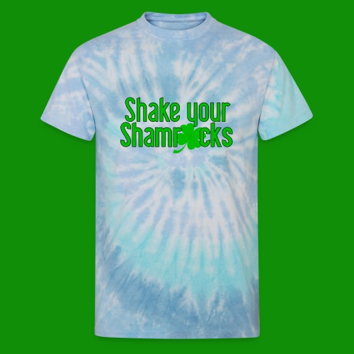 Shake Your Shamrocks - Unisex Tie Dye T-Shirt