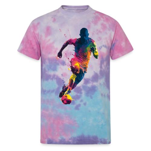 Soccer: Kick of Colors - Unisex Tie Dye T-Shirt