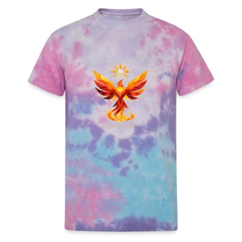 Solar Triumph Phoenix - Unisex Tie Dye T-Shirt