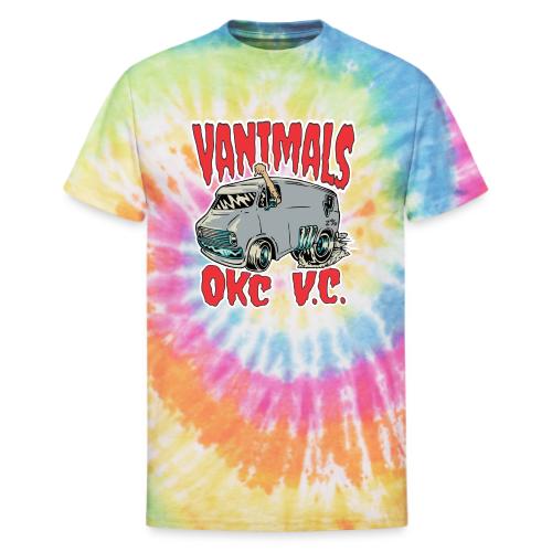 Vanimals Finger Van - Unisex Tie Dye T-Shirt