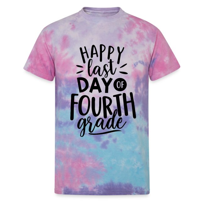 Happy Last Day of Fourth Grade Teacher T-Shirt