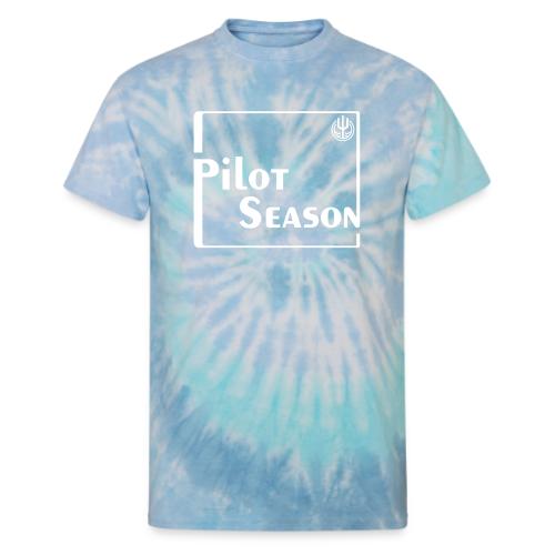Pilot Season - White - Unisex Tie Dye T-Shirt