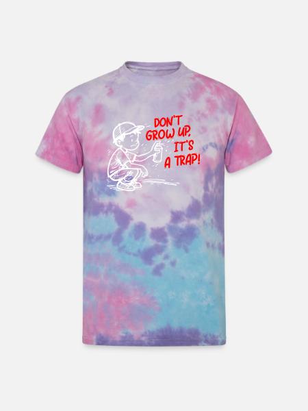 It's a trap - Unisex Tie Dye T-Shirt - cotton candy
