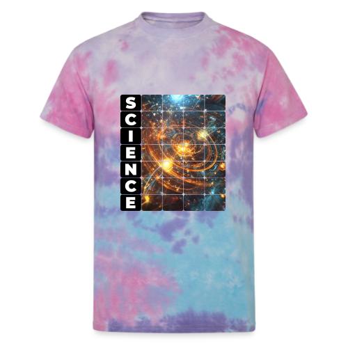 Golden Core of Science - Unisex Tie Dye T-Shirt