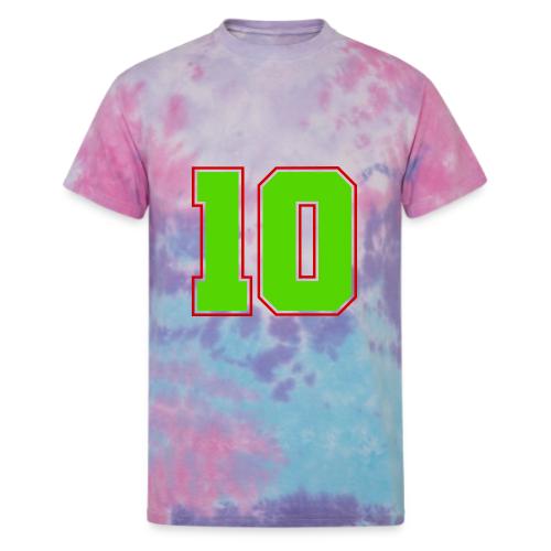 The Magic Number 10 - Unisex Tie Dye T-Shirt