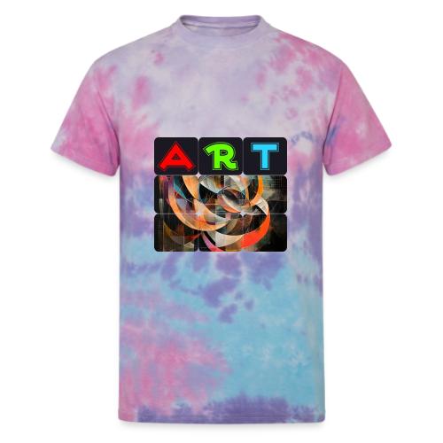 Fragments of Art - Unisex Tie Dye T-Shirt