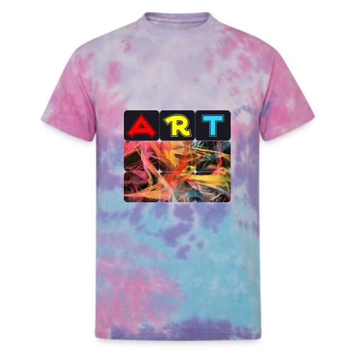 Chaotic Threads of Art - Unisex Tie Dye T-Shirt
